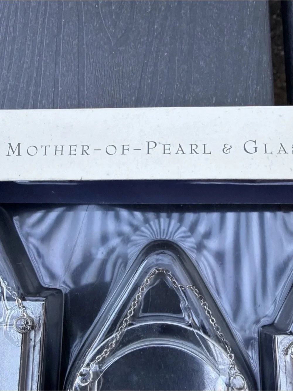 Vintage 2003 Hallmark Mother of Pearl Family Tree Starter Kit Frames (Set of 3)